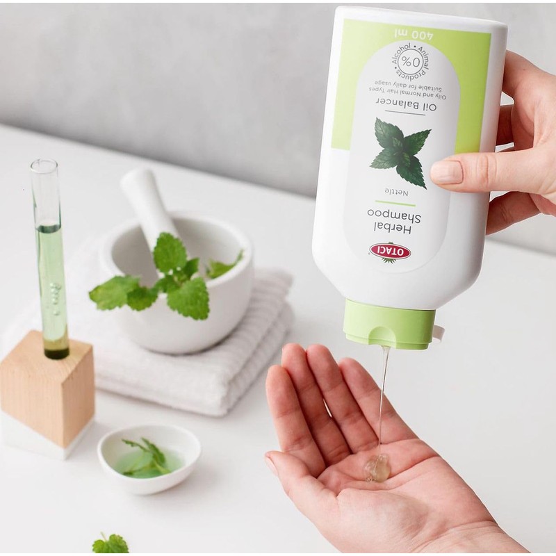 OTACI Herbal Shampoo with Nettle – Vegan Daily Hair Cleanser