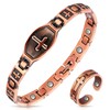 Copper Bracelets for Women, 99.99% Pure Copper Magnetic Bracelets ＆