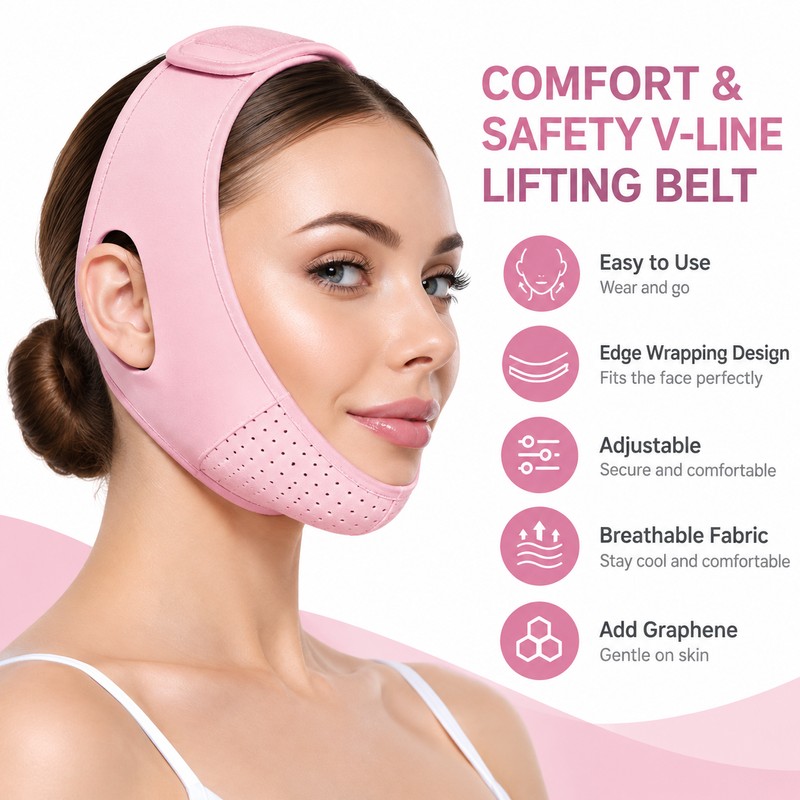 Reusable V-Line Face Strap for Daily Wear – V-Shaped Chin
