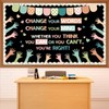 Growth Mindset Bulletin Board Set Motivational Inspirational Themed Classroom Bulletin
