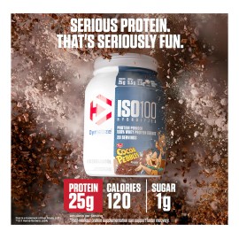 Suplemento Dymatize Whey Iso 100 Sabor Cocoa Pebbles 650g Polvo