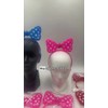 12 Diadema Minnie Luz Orejas Mimi Luminosas Fiesta Batucada Color