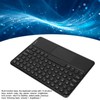 10in Wireless Bluetooth Touchpad Keyboard Retro Round Keycap Ergonomic Magnetic