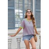 Zeagoo Womens Oversized T Shirts Summer Striped Crewneck Short Sleeve