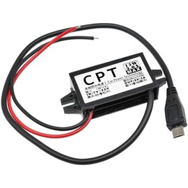 Heemol Heemol 12V auf USB,12V auf 5V USB-Adapter,3A 15W DC Buck-Konverter-Modul DC auf DC Auto-Stromwandler Adapter (Micro USB)