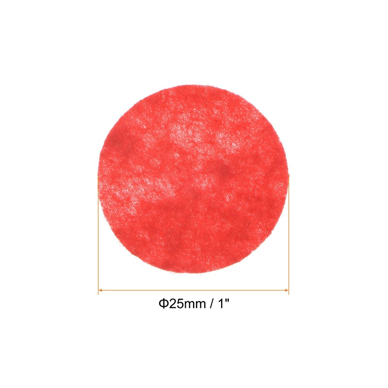 sourcing map 200pcs Round Felt Circles, 25mm 1" Pre Cut