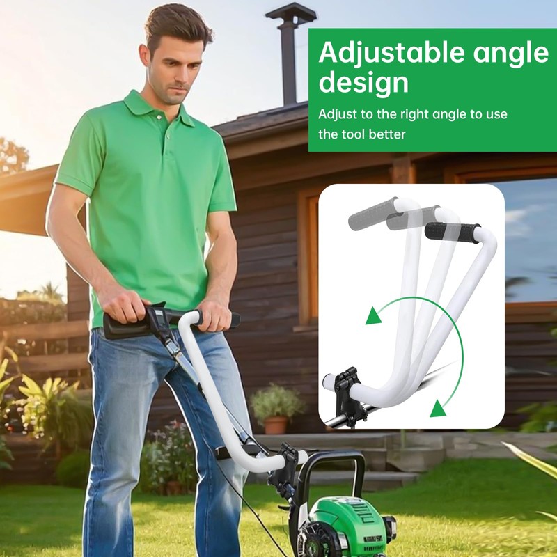 TooAemiS Weed Eater Handle Extension Ergonomic Weed Eater Attachments Weedeater
