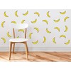 Sunny Decals Mini Bananas Fruit Shaped Removable Fabric Wall Stickers