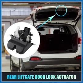 A ABSOPRO Replacement Rear Liftgate Door Lock Actuator for Hyundai Tucson 2015-2021 for Kia Sportage 2016-2022 Tailgate Latch Assembly No.81230D3000 Black Item Replacement