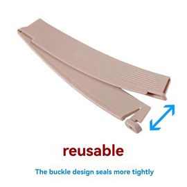 TOBEOME Open Ostomy Bag Sealing Clip Universal Bag Fixing Strip Fixing Strip Leakproof Sealing Clip Sealing Clip Ostomy Accessories