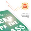 Keep Off The Grass Sign, 10x7 Inches, 55 mil Thick