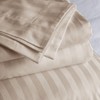 Imperial Rooms Single Duvet Cover Set Reversible Stripes Satin Bedding