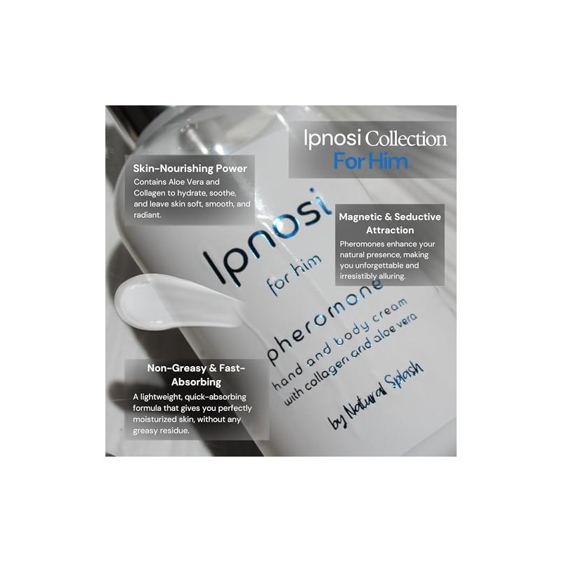 Crema Corporal Feromonas Ipnosi Hombres Loción Hidratante Que Aumenta Confianza