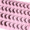 Manga Lashes Natural Look Anime False Eyelashes 20 Pairs Clear