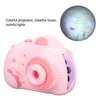 Kids Music Camera Pink Cute Adjustable Puzzle Kids Cartoon Projection