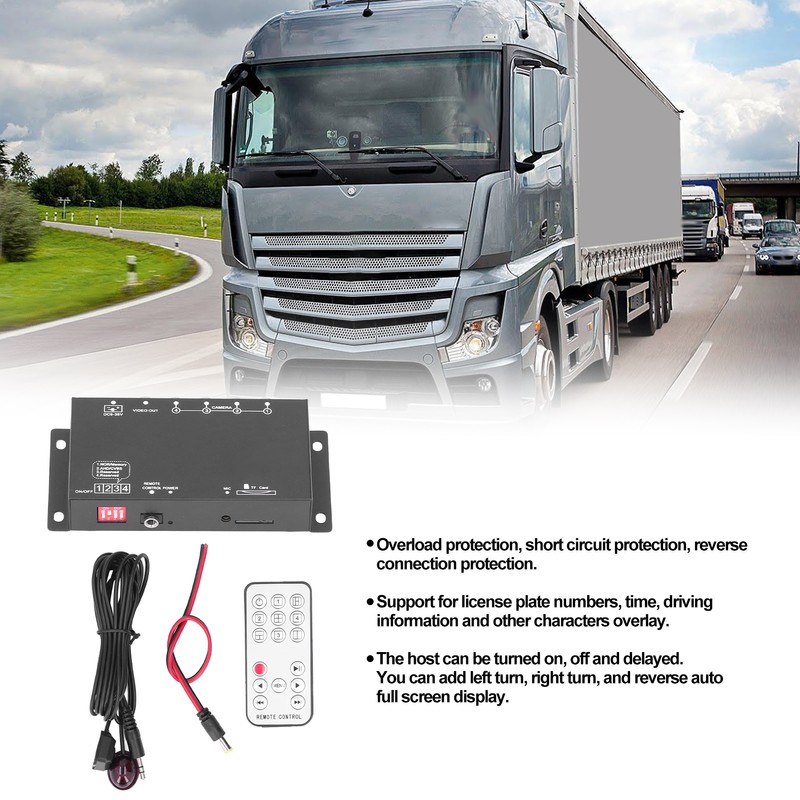 Mobile Digital Video Recorder 4 Channel Mini MDVR 1080P for