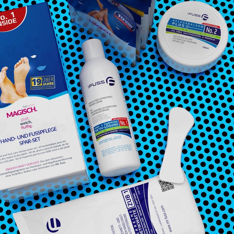 Mr. Fuss® No. 1 Advanced Pack Basic Small Cuticle Callus