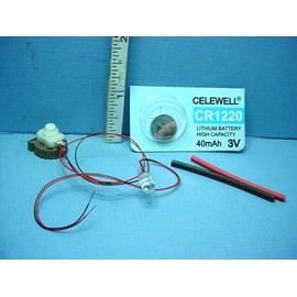 Creative Reproductions Miniature 1220 Battery Light Kit 1 LED COLOR CHANGING Light  1/12th