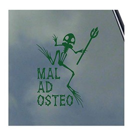Mal Ad Osteo Bone Frog Vinyl Sticker Decal USA Navy Seal Devgru Bad MF Frogman