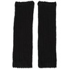 Atsugi WSA1399 Unisex Adult Double Braided Leg Warmers, Black