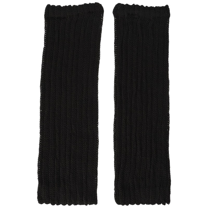 Atsugi WSA1399 Unisex Adult Double Braided Leg Warmers, Black