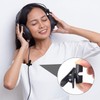 VARMDUKKE 2 Pack Headphone Clips for Earphone Wire, 360 Degree