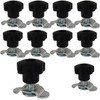 10 x Single Screw Fitting for Airline Rails Lashing Rail