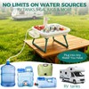 Portable Sink Hand Wash Station, Camping Sink With Electric Pump