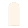 AIBIIN Round Bow Backdrop 2 Sided Backdrop for Wedding Ceremony