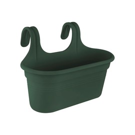 elho Green Basics Easy Hanger L 35 - for Indoor & Outdoor - Ø 36.0 x H 26.0 cm - Green/Leaf Green