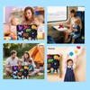 Qimihinoy Felt Story Board Set,Large Animals Felt Stroy Retelling Pieces