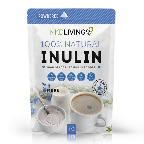 NKD Living Inulin High Grade Prebiotic Fibre Powder (2 Kg)