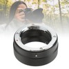 Camera Lens Adapter for MD to for Z Bayonet Aluminium