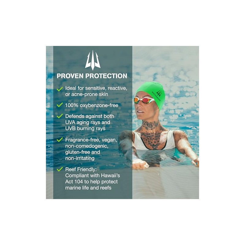 WATERMAN'S Watermans Facepro Spf 44 Protector Solar En Barra Para