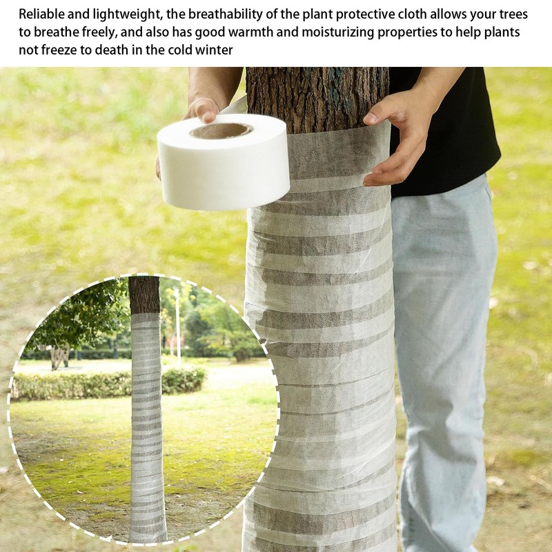 Tree Wrap Reliable Lightweight Breathable Plants Protector Bandage for Keeping
