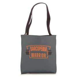 Senior Citizen Strength Training Sarcopenia Warrior Tote Bag
