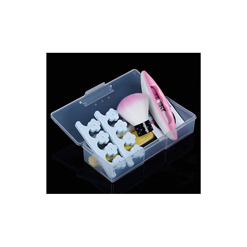 BNP Manicure Tool box Empty Transparent Clear Nails Manicure Tools