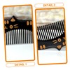 Gatuida Cat Shaped Horn Detangling Comb Wide Teeth Reusable Styling