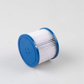 #WEJOY AquaSpa Easy Set Pool Spa Hot Tub Filter Replacement Cartridges for Type PM_SPA-P154_Grey/Black/White/Wine, Fold White Filter Paper for Many Massage Pool Models(6 PCS)