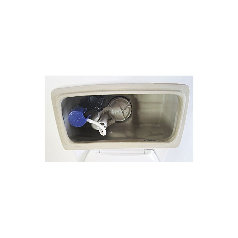 EAGO R-108FLUSH Replacement Toilet Flushing Mechanism for TB108, White