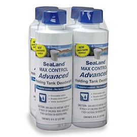 Dometic 379700029, Max Control Natural Waste Digester and Odor Eliminator Bottle, 8oz, 4- Pack