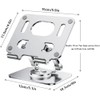 Soporte Tablet Multiángulo,con Doble Varilla 4.7 a 12‘’,Soporte Giratorio 360°,Base