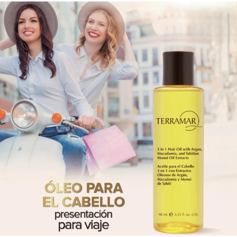 Aceite Cabello 3 En 1 Anti Frizz Nutrición 98 Ml