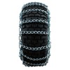 Quality Chain Tractor/Snow Blower Round Twist 2-Link Ladder Style Tire