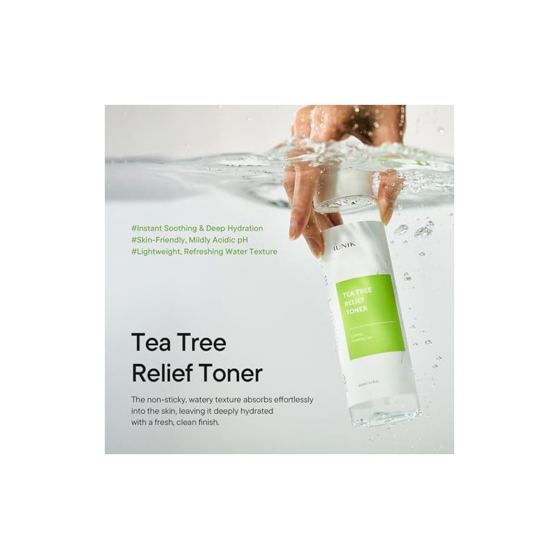 iUNIK Tóner para alivio de árbol de té, 200 ml