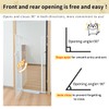 Lumizone Extra Tall Cat Gate 55.12" High Pressure Mounted Extra