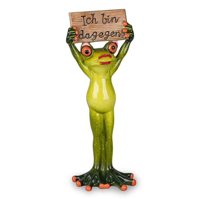 formano Set of 2 Funny Frogs Frog as Demonstrator with