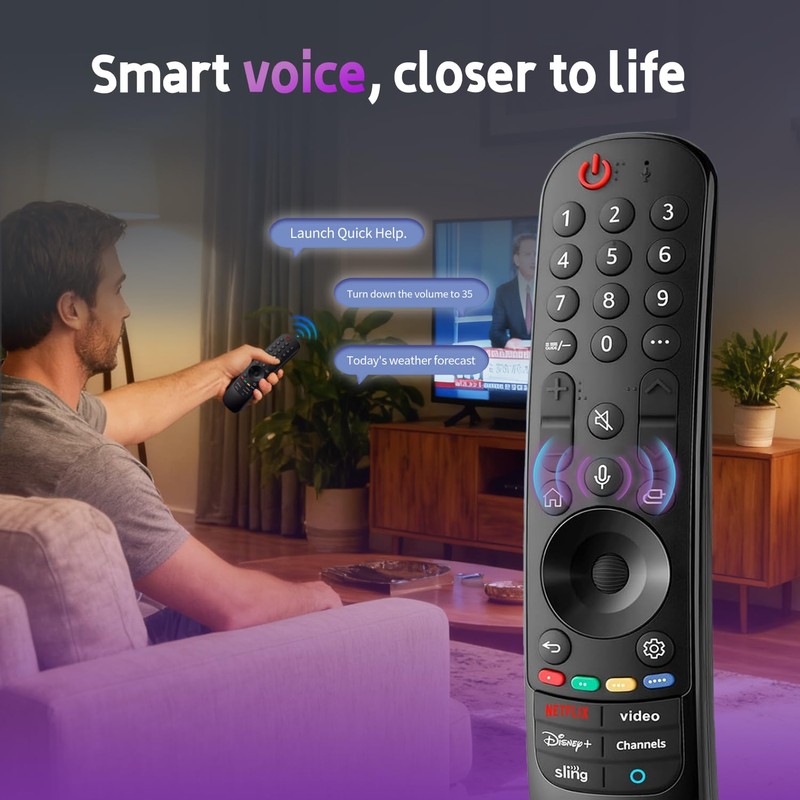 LG magic remote control for smart TV with pointer and