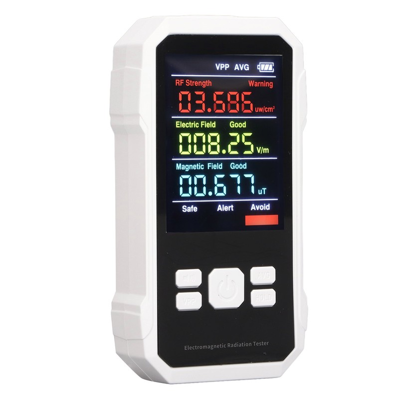 Electromagnetic Radiation Tester with Battery Handheld Digital High Frequency Radiation