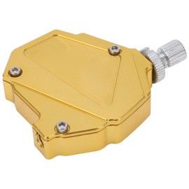 Stunt Clutch Cable Lever, Clutch Cable Easy Pull System, Gold Universal Motorcycle Stunt Clutch Lever Easy Pull Cable System Aluminium Alloy Motorcycle Accessories Brake System